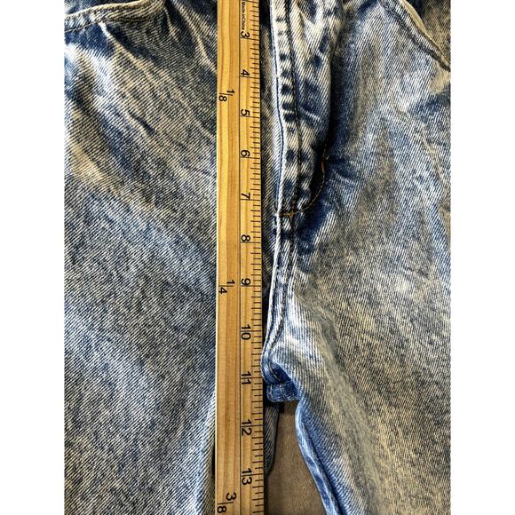 Vintage 80s Calvin Klein Acid‎ Wash Jeans Women's Size 6 Mom Tapered High Rise - Picture 7 of 9